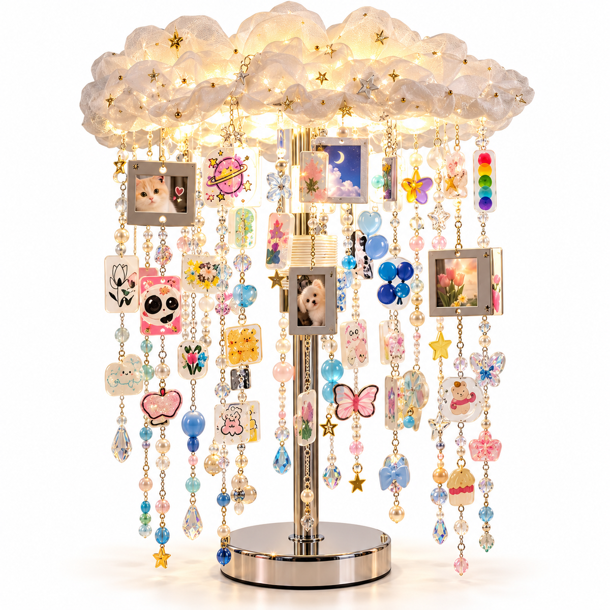 Brewvani® Cloud Table Lamp – Decorative Hanging Charm Night Light